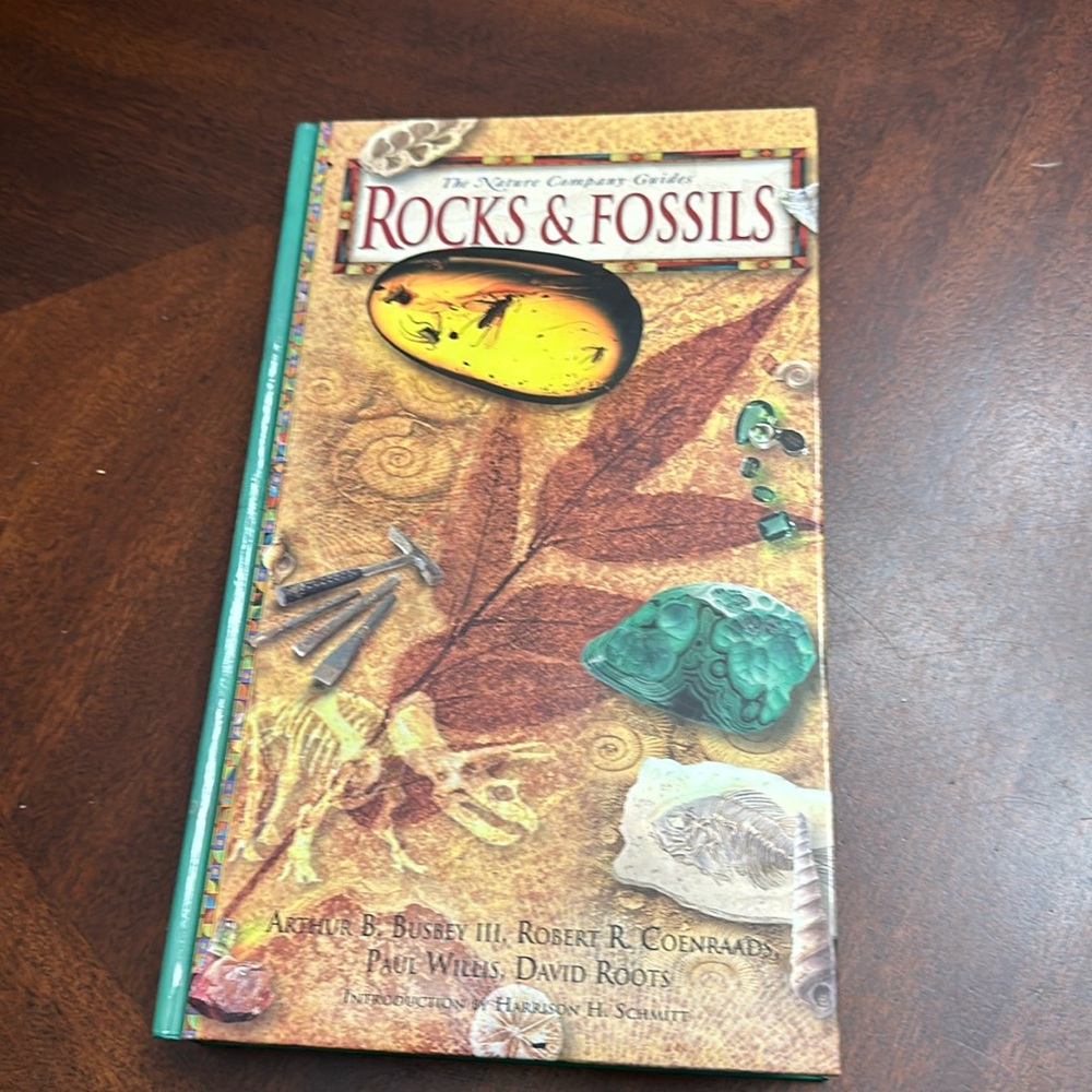 Rocks & Fossils Hardcover Book ~ Time Life Books